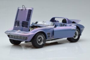 Chevrolet Corvette Grand Sport Roadster Laguna Seca Hemelsblauw Exoto 1:18 EXPRM00080 Metaal — afbeelding 2 van 9