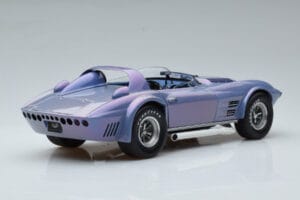Chevrolet Corvette Grand Sport Roadster Laguna Seca Hemelsblauw Exoto 1:18 EXPRM00080 Metaal — afbeelding 3 van 9