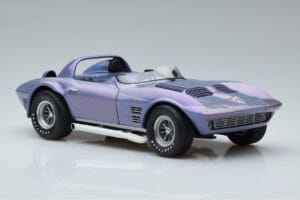 Chevrolet Corvette Grand Sport Roadster Laguna Seca Hemelsblauw Exoto 1:18 EXPRM00080 Metaal — afbeelding 5 van 9