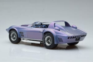 Chevrolet Corvette Grand Sport Roadster Laguna Seca Hemelsblauw Exoto 1:18 EXPRM00080 Metaal — afbeelding 6 van 9