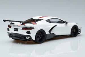 Chevrolet Hennessey Corvette C8 Arctic Wit GT Spirit 1:18 GT317 Hars — afbeelding 2 van 6