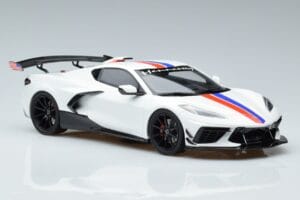 Chevrolet Hennessey Corvette C8 Arctic Wit GT Spirit 1:18 GT317 Hars — afbeelding 4 van 6