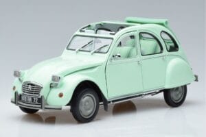 Citroen 2CV 6 Club Groen Norev 1:18 181486 Metaal