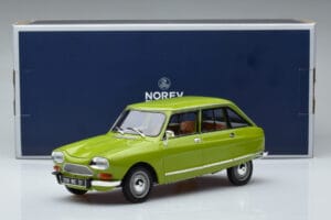 Citroen Ami 8 Club Iris Groen Norev 1:18 181677 Metaal — afbeelding 7 van 7