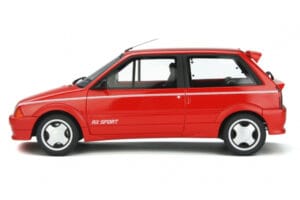 Citroen AX Sport Rood Otto 1:18 OT799 Hars — afbeelding 3 van 5