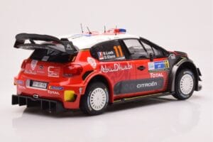 Citroen C3 WRC #11 S. Loeb / D. Elena Rally Mexico 2018 Norev 1:18 181638 Metaal — afbeelding 2 van 6