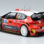 Citroen C3 WRC #9 S. Lefebvre / G. Moreau Tour de Corse 2017 Norev 1:18 181633 Metaal - image 5 of 6