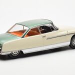 Citroen DS 21 Le Leman Cabriolet Ivoor en Groen Norev 1:18 - image 2 of 6