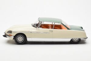 Citroen DS 21 Le Leman Cabriolet Ivoor en Groen Norev 1:18 181751 Metaal — afbeelding 3 van 6