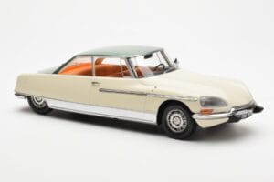 Citroen DS 21 Le Leman Cabriolet Ivoor en Groen Norev 1:18 181751 Metaal — afbeelding 4 van 6