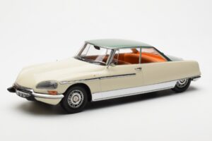 Citroen DS 21 Le Leman Cabriolet Ivoor en Groen Norev 1:18