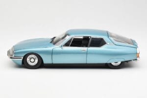 Citroen SM Lichtblauw Metallic Norev 1:18 181589 Metaal — afbeelding 4 van 8