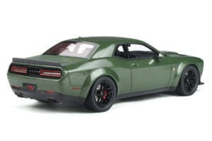 Dodge Challenger R/T SCAT Pack Widebody Groen GT Spirit 1:18 GT815 Hars — afbeelding 2 van 5