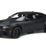Dodge Charger SRT Hellcat Widebody Zwart GT Spirit 1:18