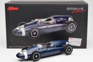 Cooper T51 Climax #14 S. Moss Italian GP Winner 1959 Schuco 1:18 450032600 Metaal — afbeelding 8 van 8