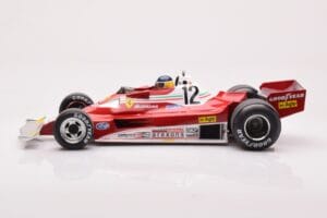 Ferrari 312 T2B #12 C. Reutemann Swedish GP 1977 MCG 1:18 MCG18625F Metaal — afbeelding 3 van 6