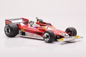 Ferrari 312 T2B #12 C. Reutemann Swedish GP 1977 MCG 1:18 MCG18625F Metaal — afbeelding 4 van 6