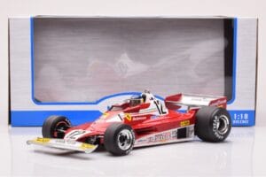 Ferrari 312 T2B #12 C. Reutemann Swedish GP 1977 MCG 1:18 MCG18625F Metaal — afbeelding 6 van 6