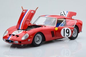 Ferrari 250 GTO #19 24 Hours of Le Mans 1962 Kyosho 1:18 08438A Metaal — afbeelding 2 van 10