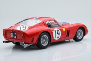 Ferrari 250 GTO #19 24 Hours of Le Mans 1962 Kyosho 1:18 08438A Metaal — afbeelding 3 van 10
