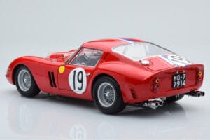Ferrari 250 GTO #19 24 Hours of Le Mans 1962 Kyosho 1:18 08438A Metaal — afbeelding 7 van 10