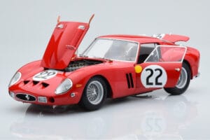 Ferrari 250 GTO #22 24 Hours of Le Mans 1962 Kyosho 1:18 08438B Metaal — afbeelding 2 van 10