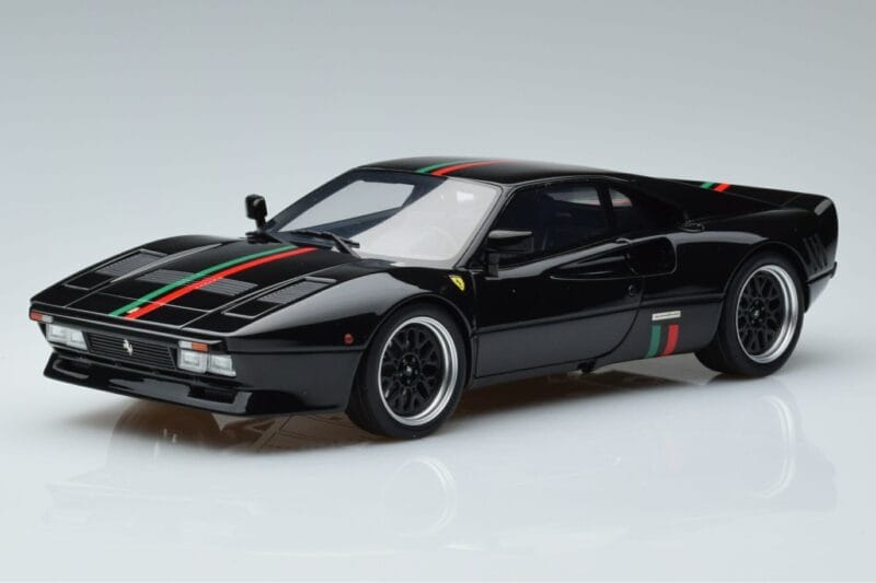 Ferrari 288 GTO Zwart GT Spirit 1:18 GT876 Hars