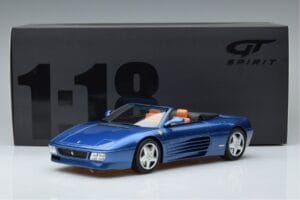 Ferrari 348 Spider Blauw GT Spirit 1:18 GT333 Hars — afbeelding 6 van 6