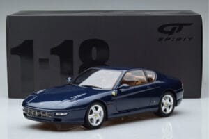 Ferrari 456 GT Blauw GT Spirit 1:18 GT239 Hars — afbeelding 6 van 6