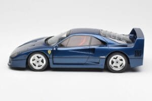 Ferrari F40 Blauw GT Spirit 1:18 GT914 Hars — afbeelding 3 van 6