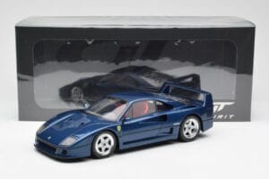 Ferrari F40 Blauw GT Spirit 1:18 GT914 Hars — afbeelding 6 van 6