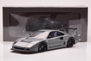 Ferrari F40 Competizione Nardo Grijs GT Spirit 1:18 GT442 Hars — afbeelding 6 van 6