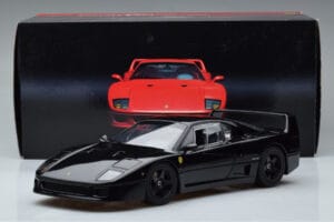 Ferrari F40 Lightweight Zwart Kyosho 1:18 08412BK Metaal — afbeelding 12 van 12