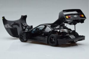 Ferrari F40 Lightweight Zwart Kyosho 1:18 08412BK Metaal — afbeelding 6 van 12