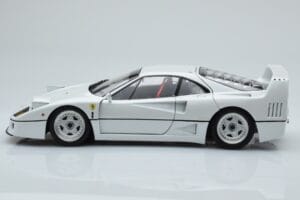 Ferrari F40 Parelwit Kyosho 1:18 08416PW-G Metaal — afbeelding 4 van 8
