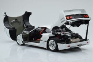 Ferrari F40 Parelwit Kyosho 1:18 08416PW-G Metaal — afbeelding 5 van 8