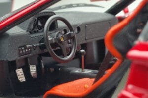 Ferrari F40 Rood Metallic Asia Exclusive Kyosho 1:18 08416RM-G Metaal — afbeelding 12 van 14