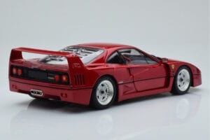 Ferrari F40 Rood Metallic Asia Exclusive Kyosho 1:18 08416RM-G Metaal — afbeelding 3 van 14