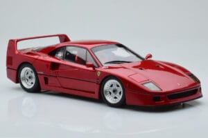 Ferrari F40 Rood Metallic Asia Exclusive Kyosho 1:18 08416RM-G Metaal — afbeelding 7 van 14