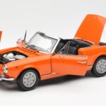 Fiat 124 BS Oranje Sun Star 1:18 4906 - image 2 of 8