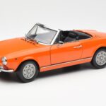 Fiat 124 BS Oranje Sun Star 1:18 4906