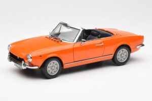 Fiat 124 BS Oranje Sun Star 1:18 4906