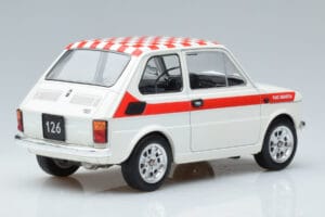 Fiat 126 Abarth Wit MCG 1:18 MCG18325 Metaal — afbeelding 2 van 6