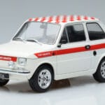 Fiat 126 Abarth Wit MCG 1:18 MCG18325 Metaal