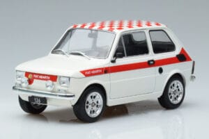 Fiat 126 Abarth Wit MCG 1:18 MCG18325 Metaal