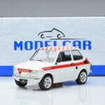 Fiat 126 Abarth Wit MCG 1:18 MCG18325 Metaal - image 6 of 6
