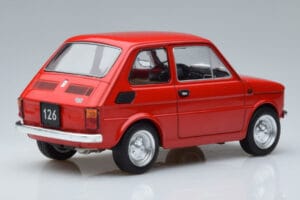Fiat 126 Rood MCG 1:18 MCG18323 Metaal — afbeelding 2 van 6