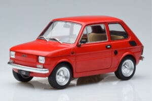 Fiat 126 Rood MCG 1:18 MCG18323 Metaal
