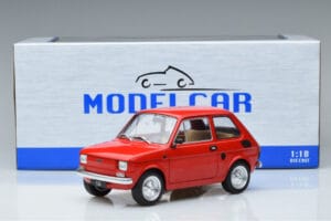 Fiat 126 Rood MCG 1:18 MCG18323 Metaal — afbeelding 6 van 6