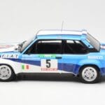 Fiat 131 Abarth #5 Team Fiat Works Rally Portugal 1980 Kyosho 1:18 08376A Metaal - image 4 of 8